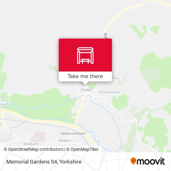 Memorial Gardens S4 map
