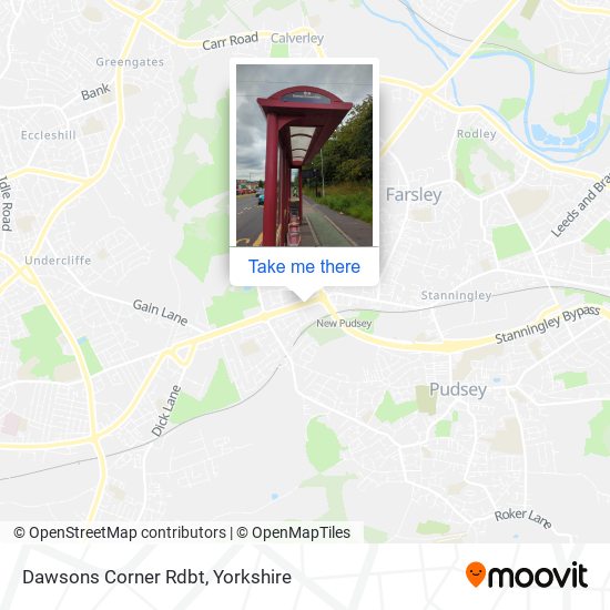 Dawsons Corner Rdbt map