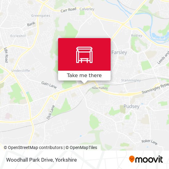Woodhall Park Drive map