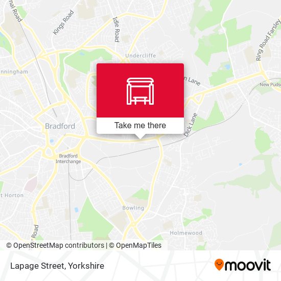 Lapage Street map