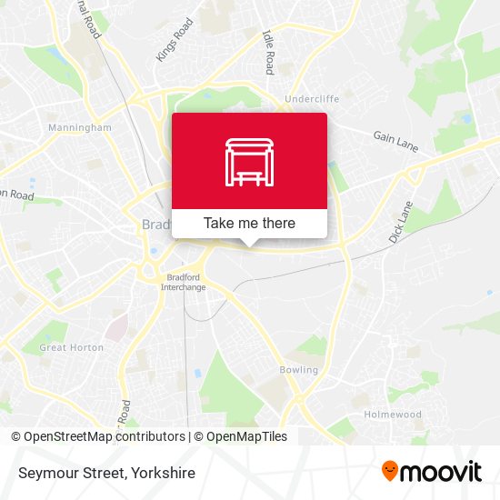 Seymour Street map