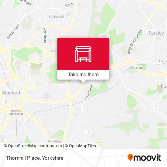 Thornhill Place map