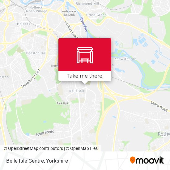 Belle Isle Centre map