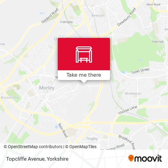 Topcliffe Avenue map