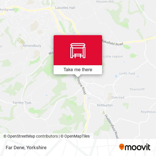Far Dene map