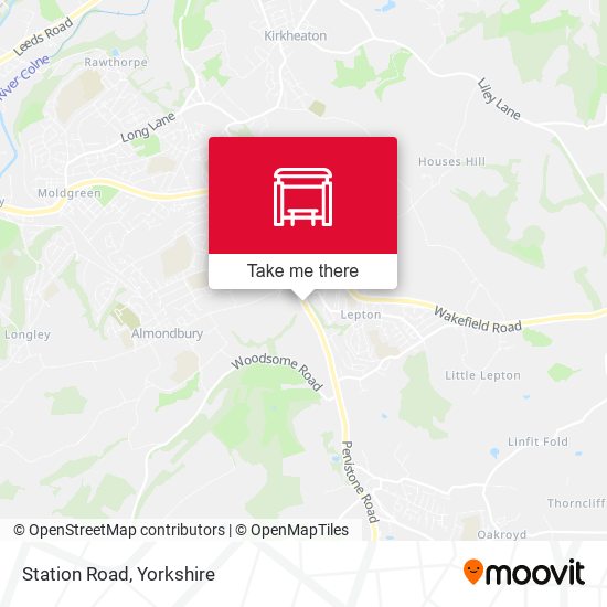 Station Road map
