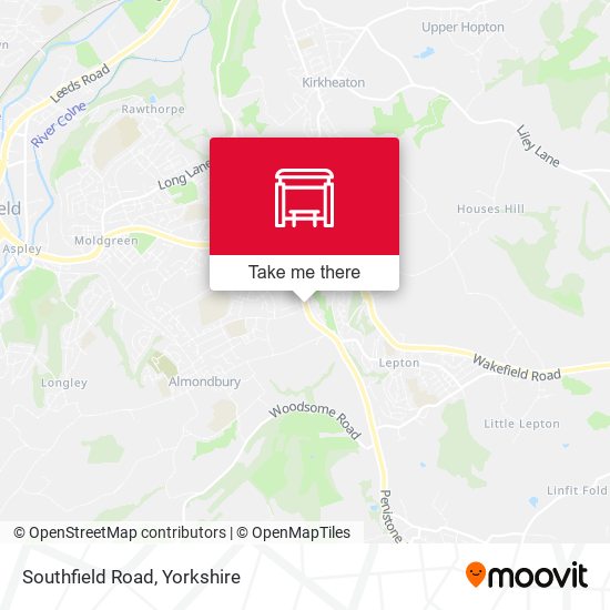 Southfield Road map