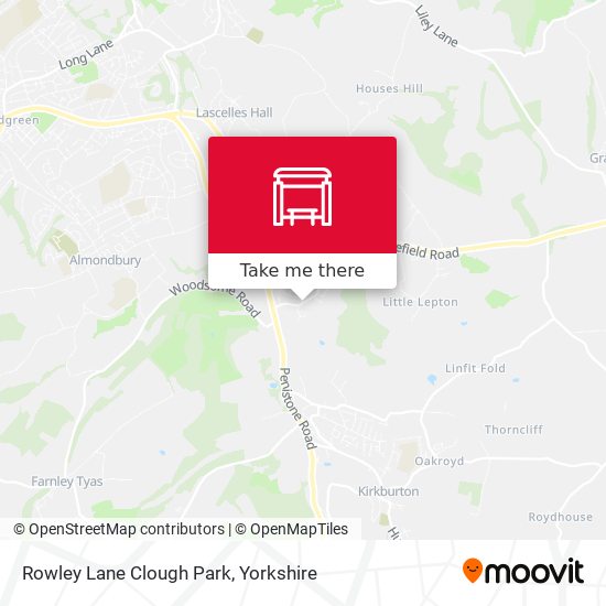 Rowley Lane Clough Park map