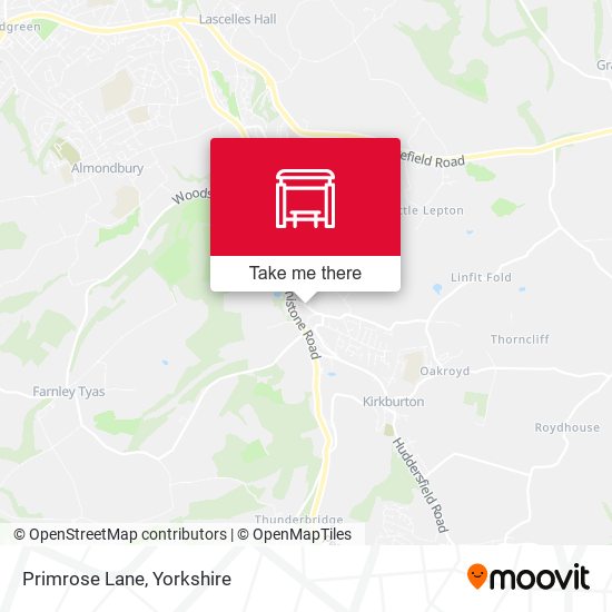 Primrose Lane map