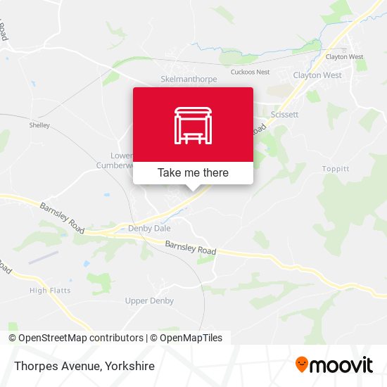 Thorpes Avenue map