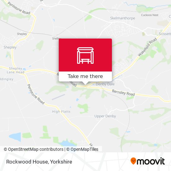Rockwood House map