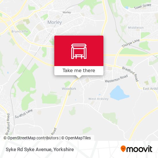 Syke Rd Syke Avenue map