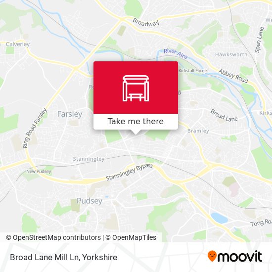 Broad Lane Mill Ln map