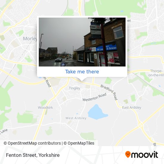 Fenton Street map