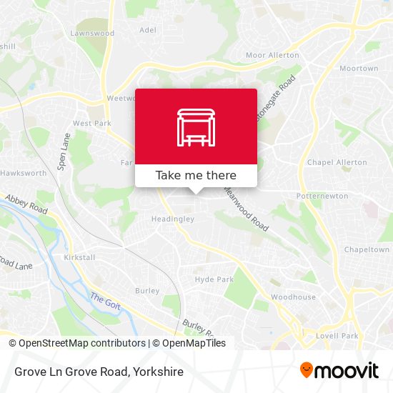 Grove Ln Grove Road map