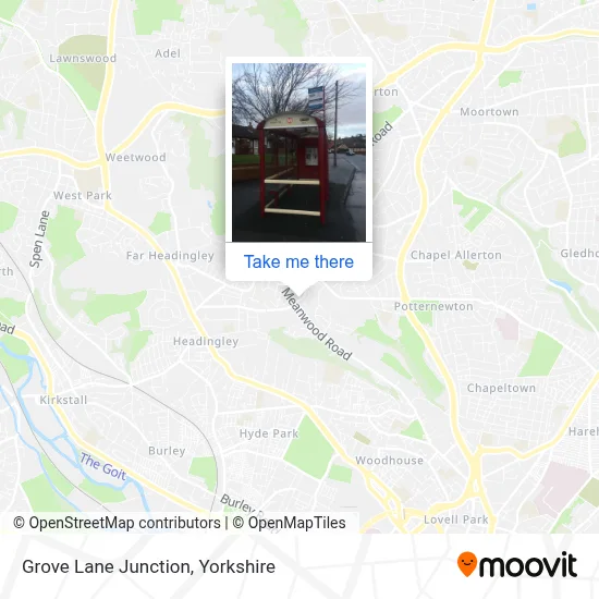 Grove Lane Junction map