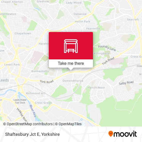Shaftesbury Jct E map