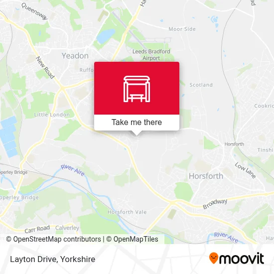 Layton Drive map