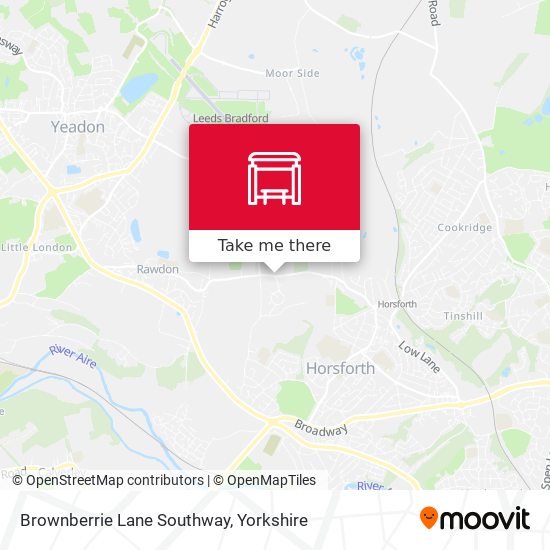 Brownberrie Lane Southway map