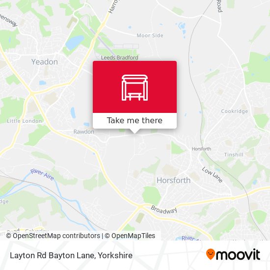 Layton Rd Bayton Lane map