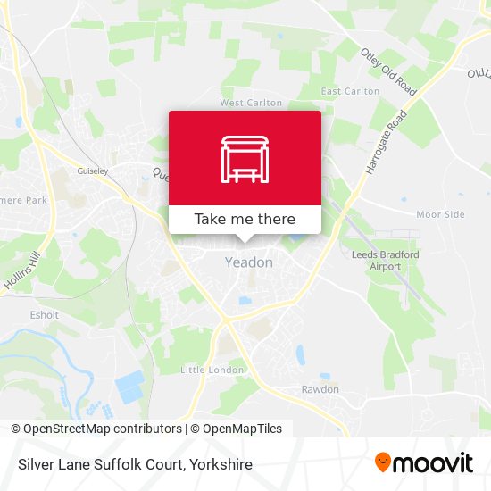 Silver Lane Suffolk Court map