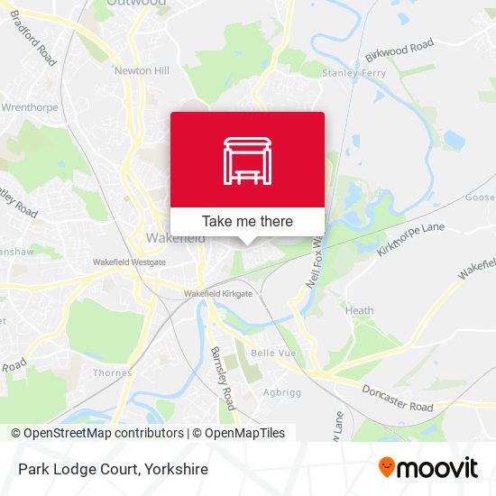 Park Lodge Court map