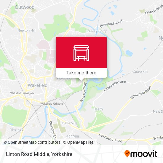 Linton Road Middle map
