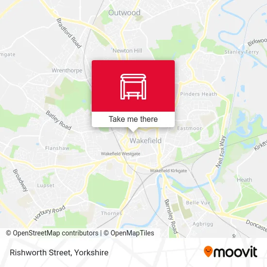 Rishworth Street map