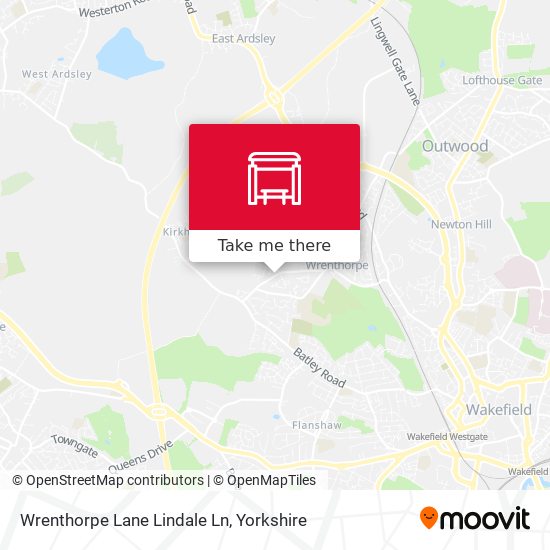Wrenthorpe Lane Lindale Ln map