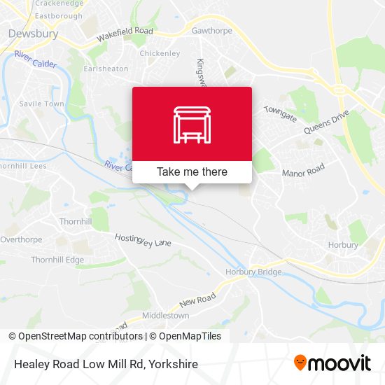 Healey Road Low Mill Rd map