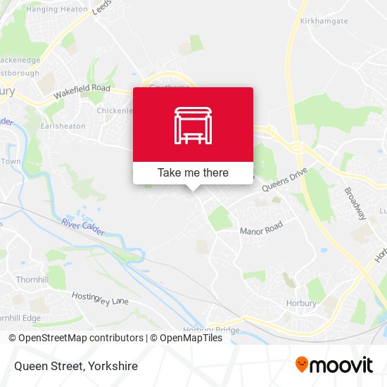 Queen Street map