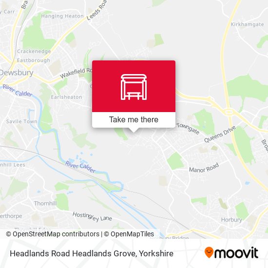 Headlands Road Headlands Grove map