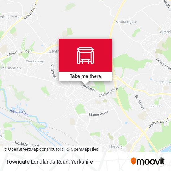 Towngate Longlands Road map
