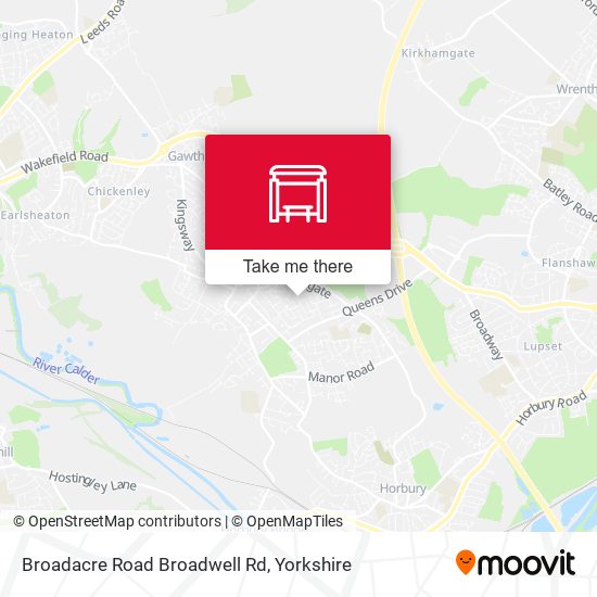 Broadacre Road Broadwell Rd map