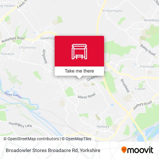 Broadowler Stores Broadacre Rd map