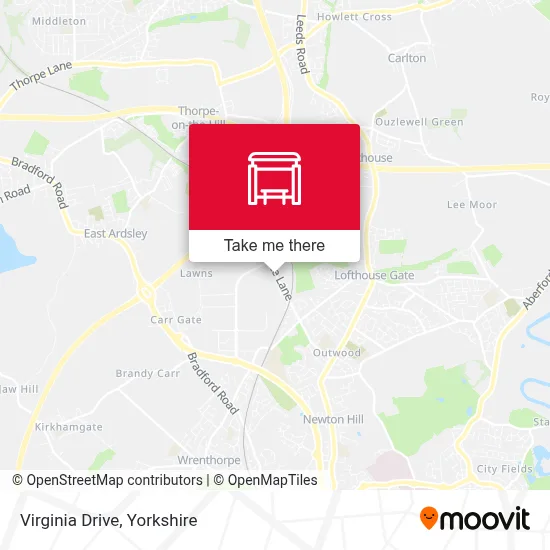 Virginia Drive map