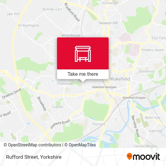 Rufford Street map