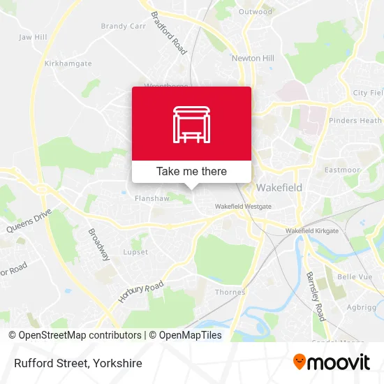 Rufford Street map