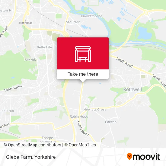 Glebe Farm map