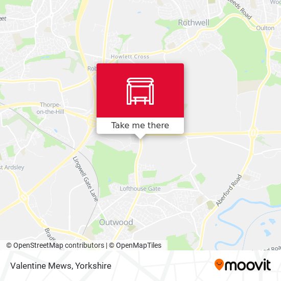 Valentine Mews map