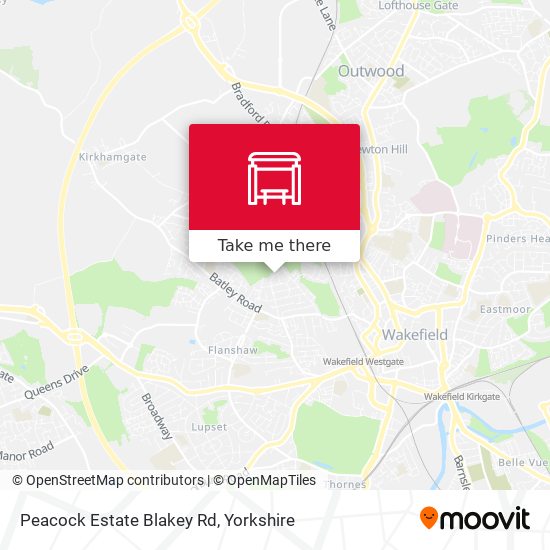 Peacock Estate Blakey Rd map