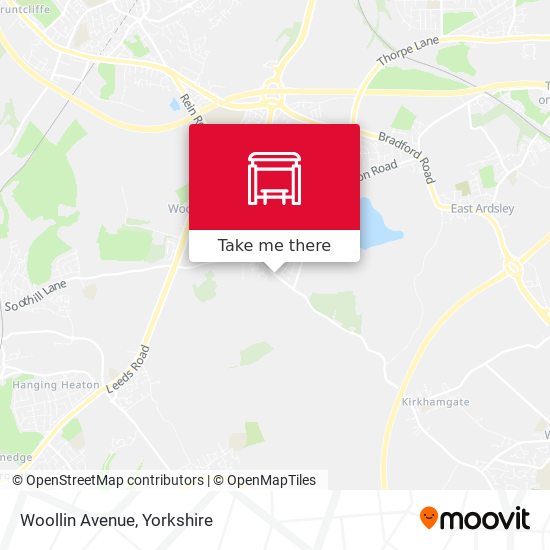 Woollin Avenue map