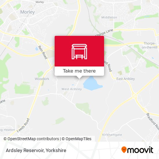 Ardsley Reservoir map
