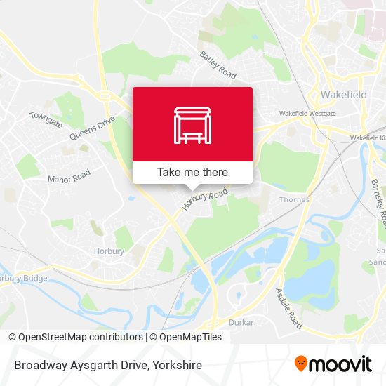 Broadway Aysgarth Drive map