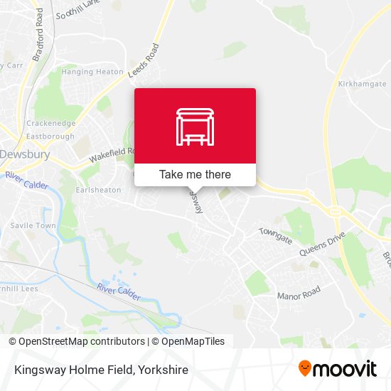 Kingsway Holme Field map