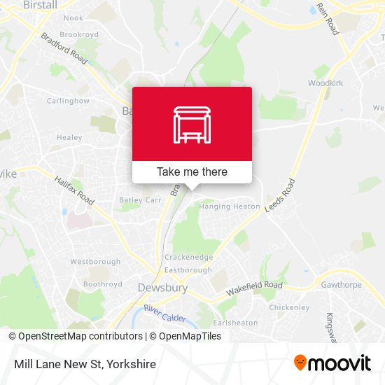 Mill Lane New St map
