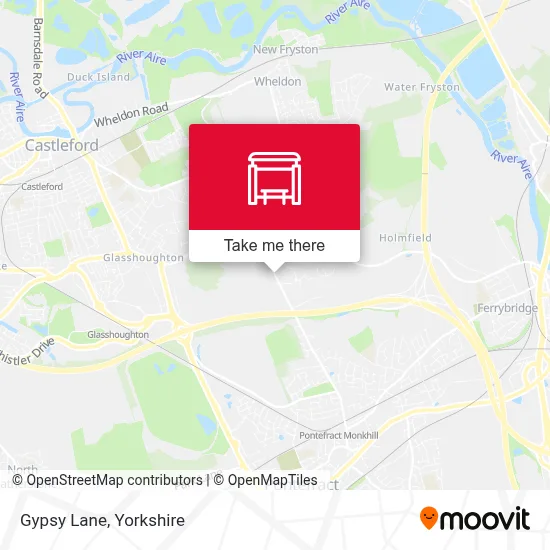 Gypsy Lane map