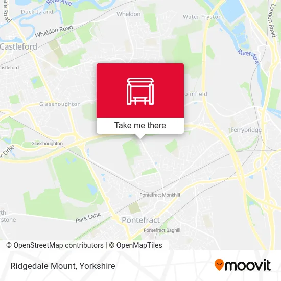 Ridgedale Mount map