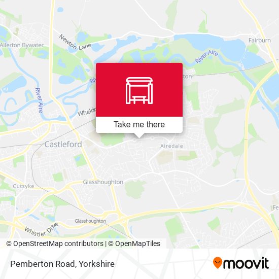 Pemberton Road map
