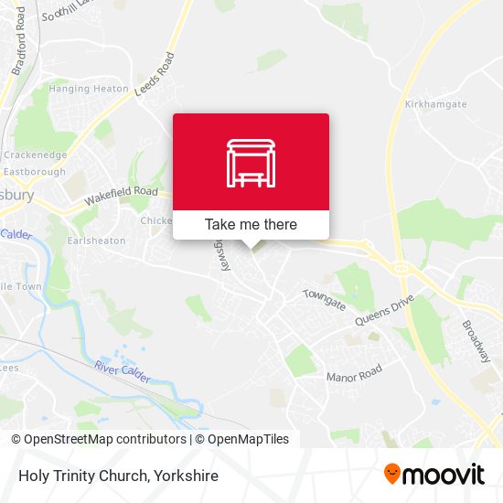 Holy Trinity Church map